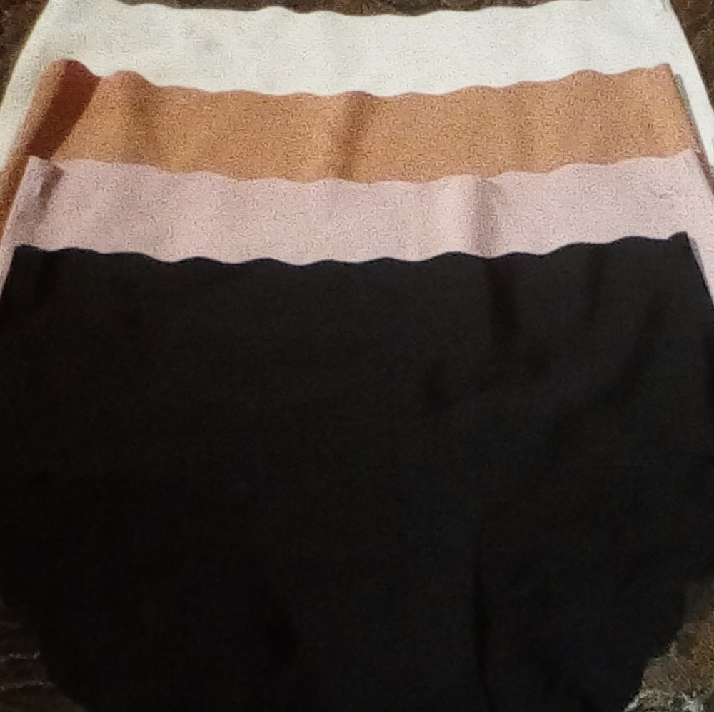 Maidenform Multicolor Panties - Black, Pink, Tan, White